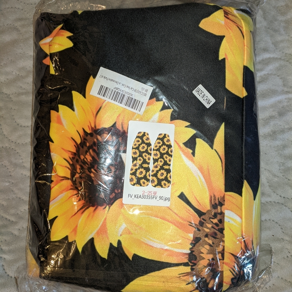 NEW! Sunflower Car Seat Covers